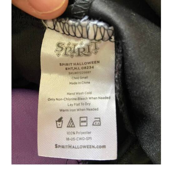 Girls Spider Sorceress Witch Costume Spirit Halloween Small - Picture 11 of 11